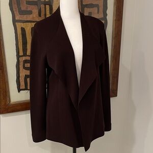 Eileen Fisher Brown Knit Cardigan